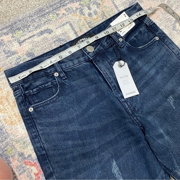 Express NWT 2 Rigid Vintage High Rise Skinny Jeans - Picture 11 of 13